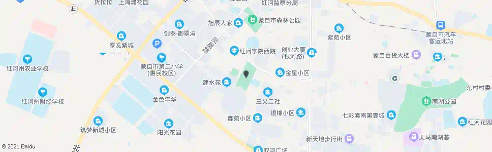 红河红河广场_公交站地图_红河公交_妙搜公交查询2025