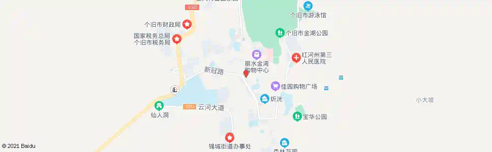 红河百货大楼(火车站)_公交站地图_红河公交_妙搜公交查询2025