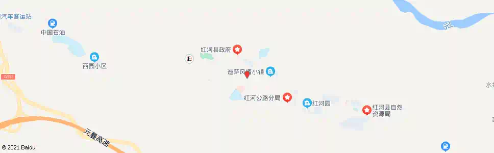 红河县物资局_公交站地图_红河公交_妙搜公交查询2025