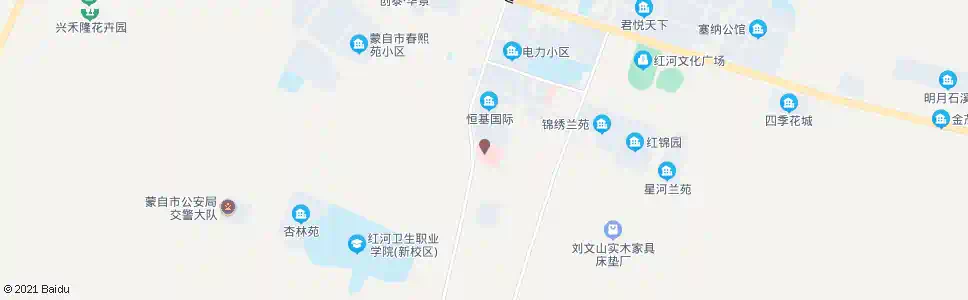 红河中医院_公交站地图_红河公交_妙搜公交查询2025