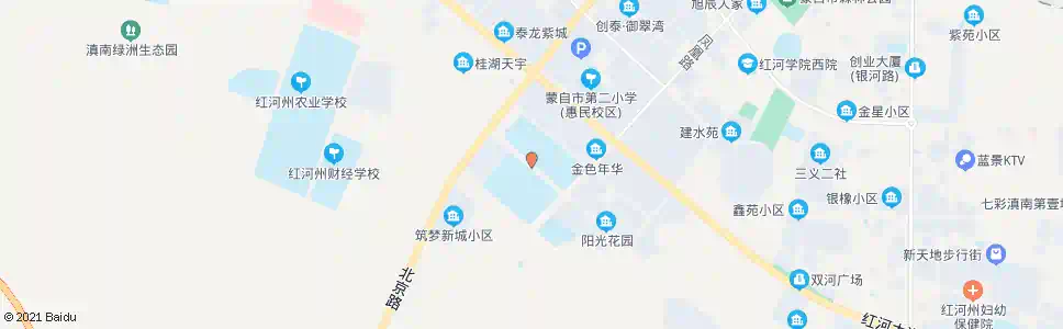 红河蒙自一中_公交站地图_红河公交_妙搜公交查询2025