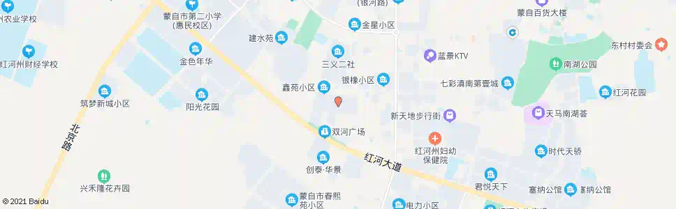 红河建材市场_公交站地图_红河公交_妙搜公交查询2025