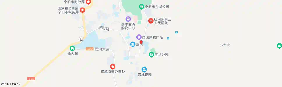 红河三中_公交站地图_红河公交_妙搜公交查询2025