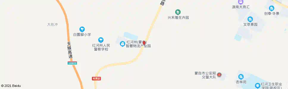 红河玉屏村_公交站地图_红河公交_妙搜公交查询2025
