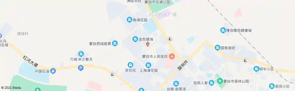 红河一小_公交站地图_红河公交_妙搜公交查询2025