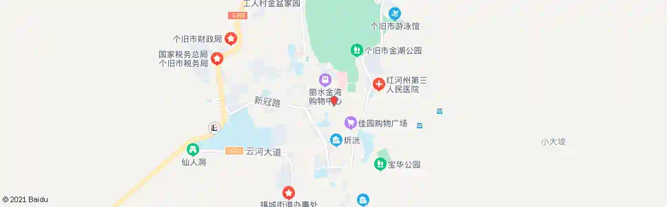 红河红印超市_公交站地图_红河公交_妙搜公交查询2025