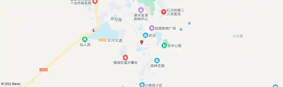 红河渝州花园_公交站地图_红河公交_妙搜公交查询2025