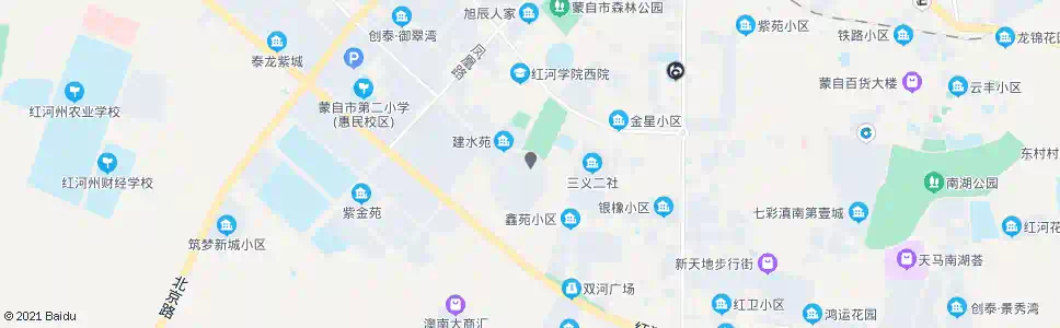 红河省桥梁工程处_公交站地图_红河公交_妙搜公交查询2025
