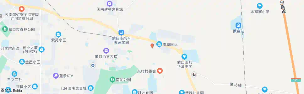 红河县氮肥厂_公交站地图_红河公交_妙搜公交查询2025