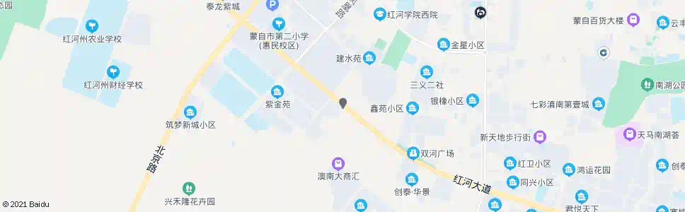 红河州行政中心_公交站地图_红河公交_妙搜公交查询2025