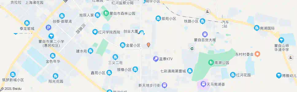 红河俊豪中央大街_公交站地图_红河公交_妙搜公交查询2025