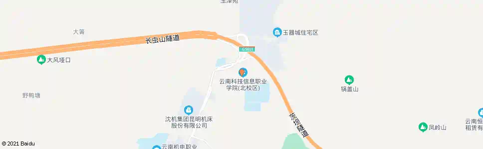 昆明花渔沟北段_公交站地图_昆明公交_妙搜公交查询2025