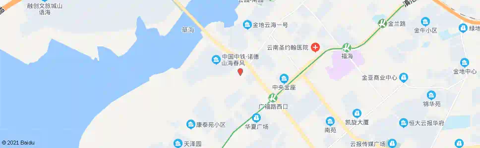 昆明平桥村_公交站地图_昆明公交_妙搜公交查询2025
