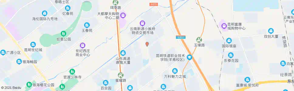 昆明子君路2号站_公交站地图_昆明公交_妙搜公交查询2025