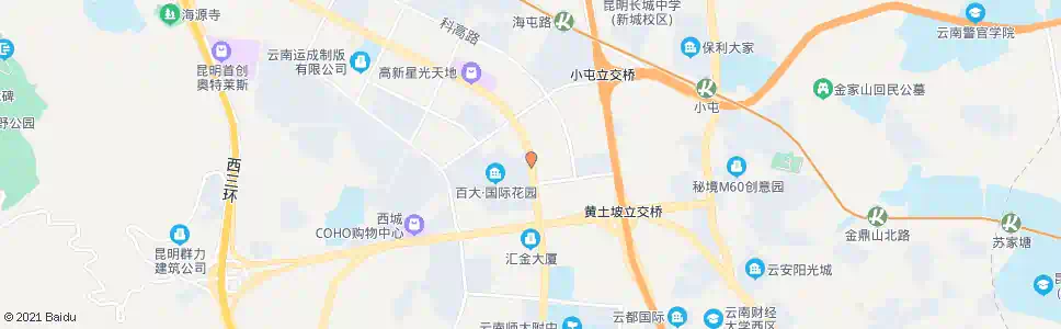 昆明国际花园_公交站地图_昆明公交_妙搜公交查询2025