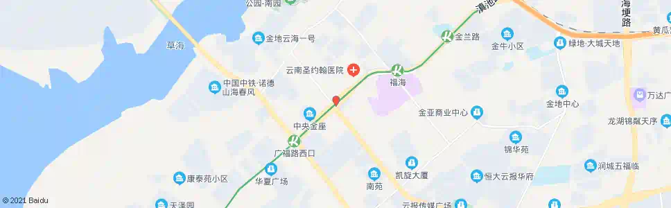 昆明正和小区_公交站地图_昆明公交_妙搜公交查询2025
