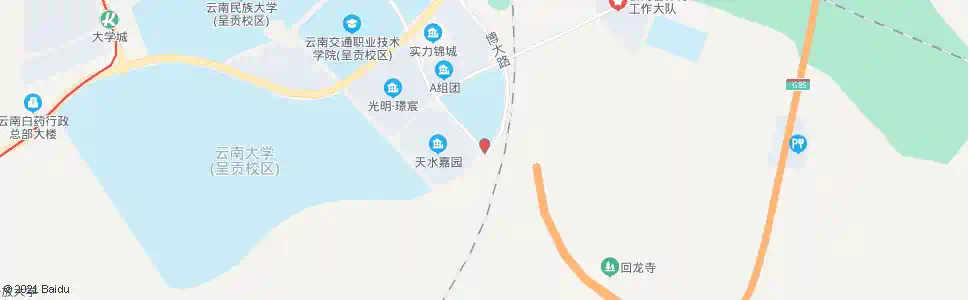 昆明万青路_公交站地图_昆明公交_妙搜公交查询2025