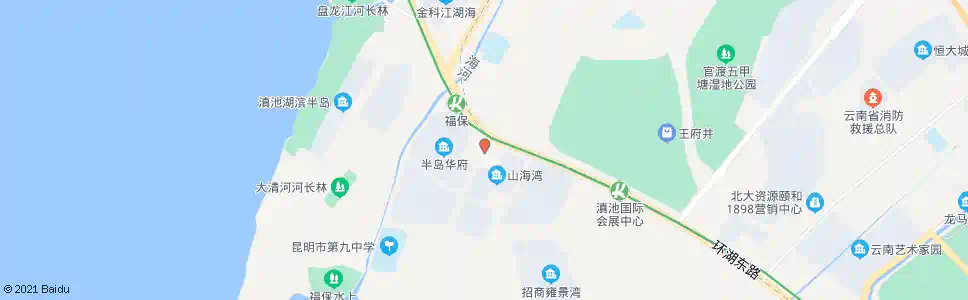 昆明范家村_公交站地图_昆明公交_妙搜公交查询2025