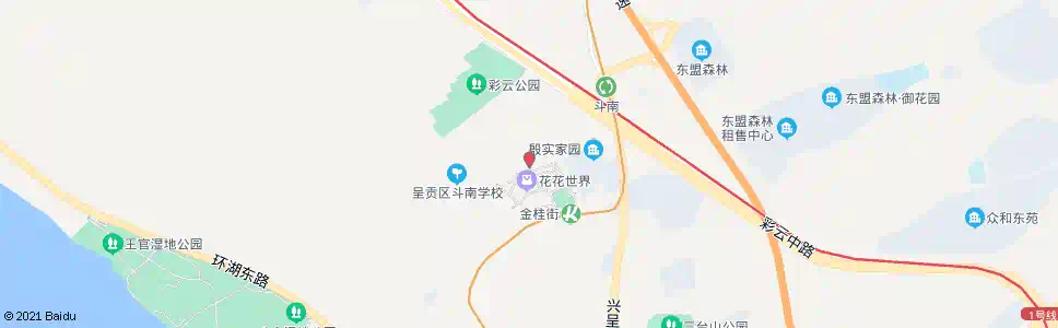 昆明练朋尾村_公交站地图_昆明公交_妙搜公交查询2025