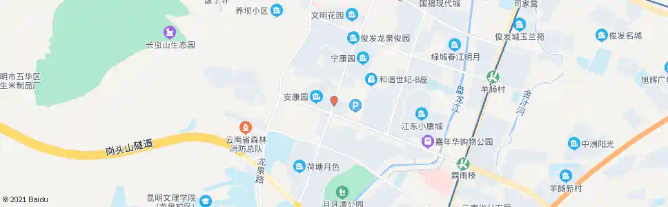 昆明沙坝营(红锦路)_公交站地图_昆明公交_妙搜公交查询2025