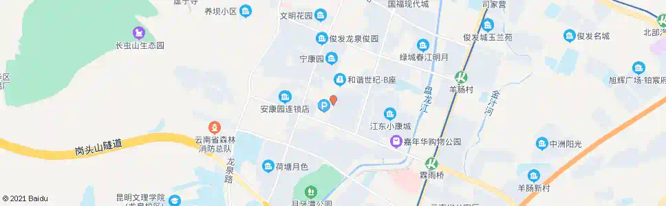 昆明北市区车场_公交站地图_昆明公交_妙搜公交查询2025