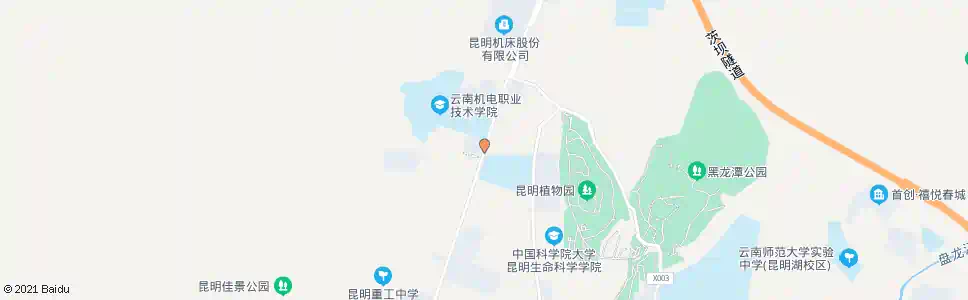 昆明白杨路口龙泉路_公交站地图_昆明公交_妙搜公交查询2025