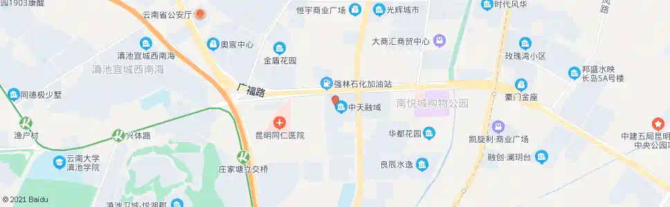 昆明蔡陆村_公交站地图_昆明公交_妙搜公交查询2025