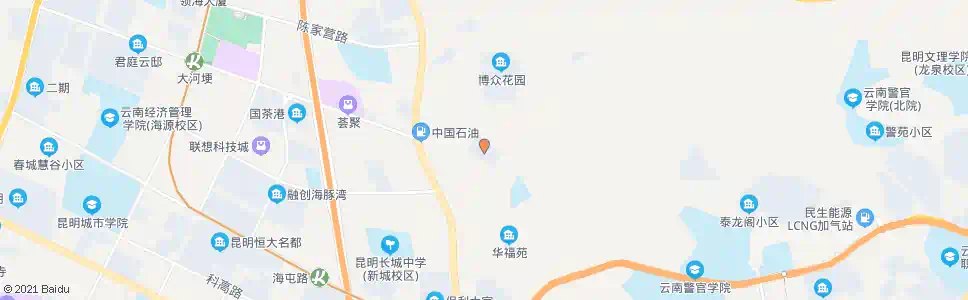 昆明云冶生活区_公交站地图_昆明公交_妙搜公交查询2025