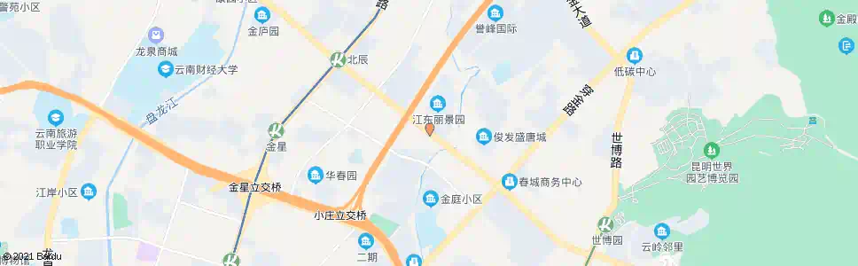 昆明云波新村_公交站地图_昆明公交_妙搜公交查询2025