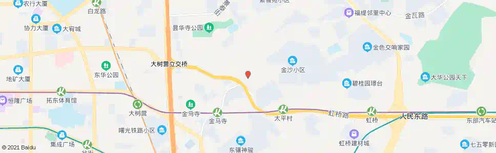 昆明虹桥路口(金瓦路)_公交站地图_昆明公交_妙搜公交查询2025