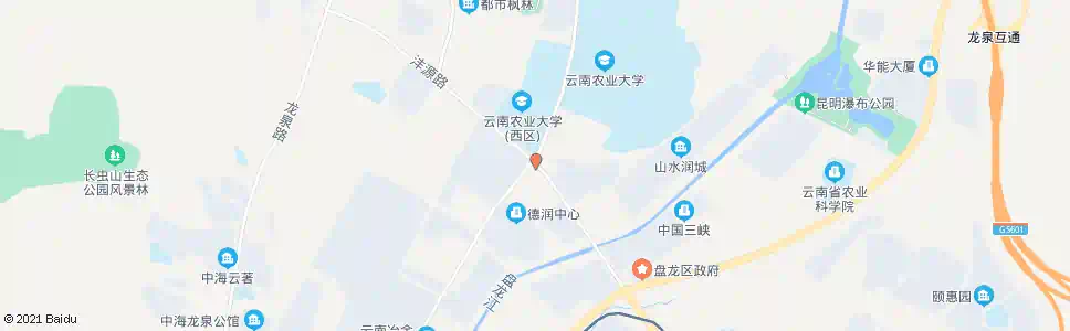 昆明小康大道路口(沣源路)_公交站地图_昆明公交_妙搜公交查询2025