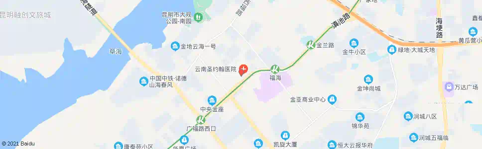 昆明福海乡(储运小区)_公交站地图_昆明公交_妙搜公交查询2025