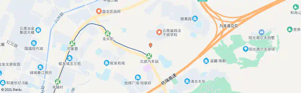 昆明一号门_公交站地图_昆明公交_妙搜公交查询2025
