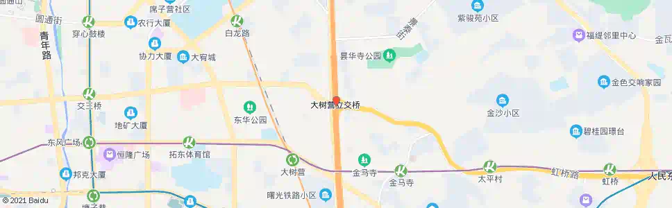 昆明王大桥(大树营立交桥)_公交站地图_昆明公交_妙搜公交查询2025