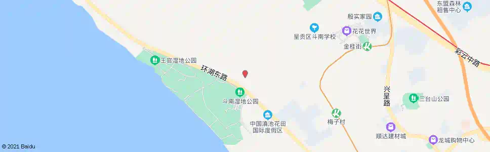 昆明斗南1号站_公交站地图_昆明公交_妙搜公交查询2025