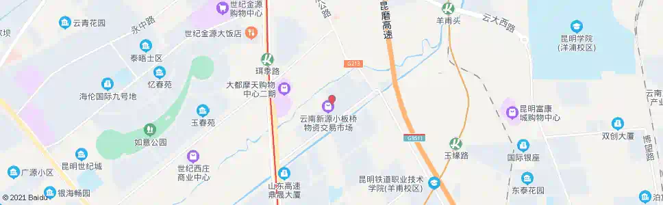 昆明昆明输送机械公司_公交站地图_昆明公交_妙搜公交查询2025