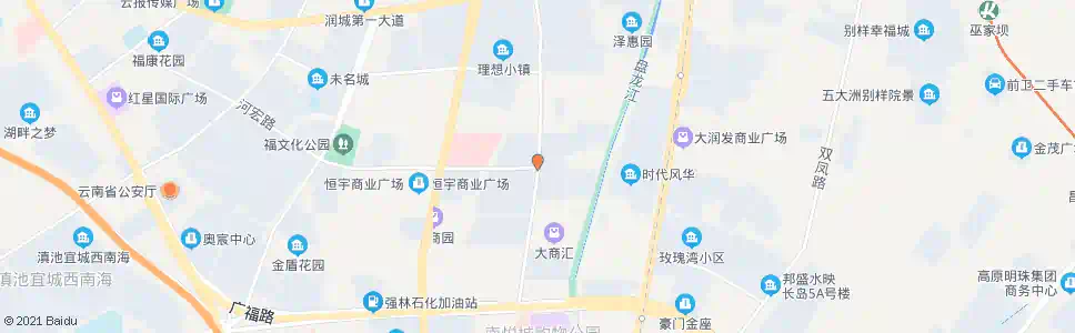 昆明前程路口(希望路)_公交站地图_昆明公交_妙搜公交查询2025