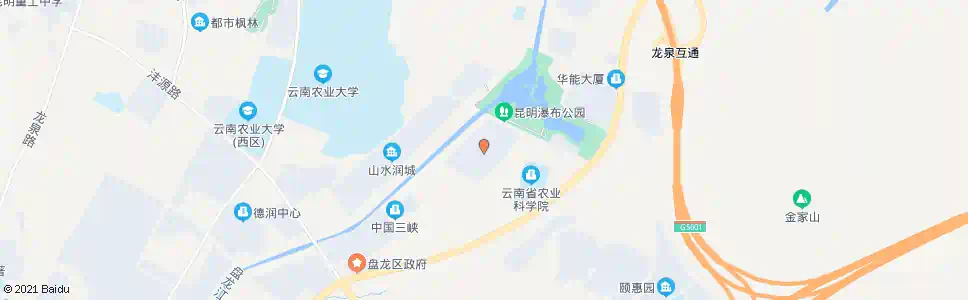 昆明天宇澜山小区_公交站地图_昆明公交_妙搜公交查询2025