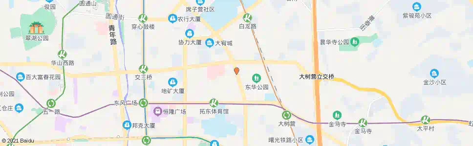 昆明延安医院(环城东路)_公交站地图_昆明公交_妙搜公交查询2025