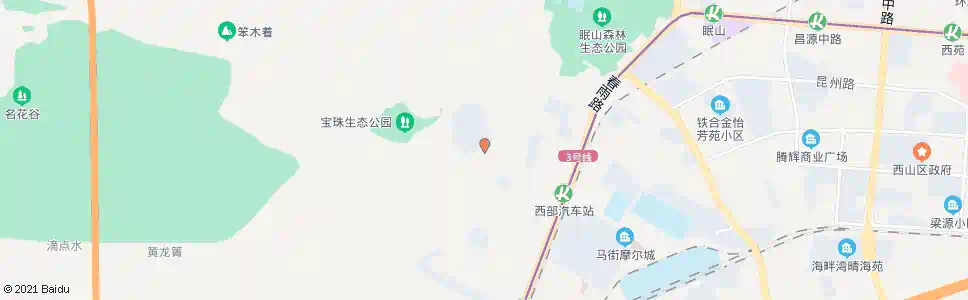 昆明马街中村_公交站地图_昆明公交_妙搜公交查询2025