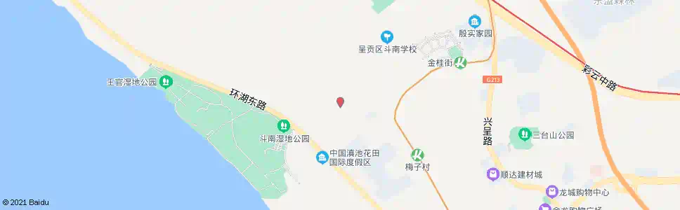 昆明斗南村_公交站地图_昆明公交_妙搜公交查询2025