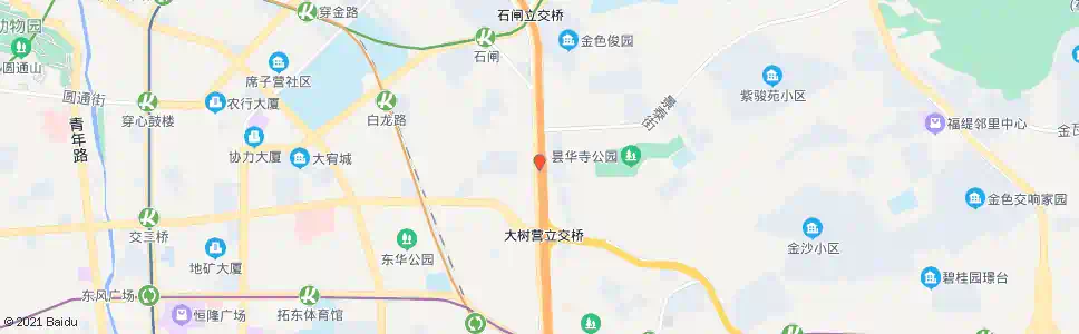 昆明昙华寺(二环东路)_公交站地图_昆明公交_妙搜公交查询2025