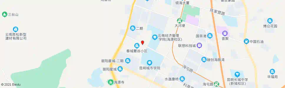 昆明龙院新村_公交站地图_昆明公交_妙搜公交查询2025