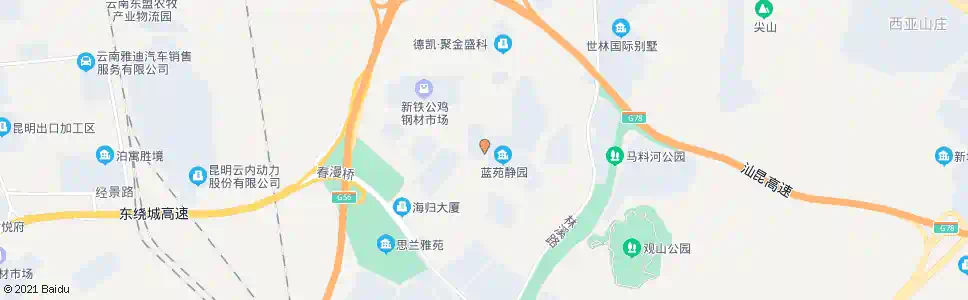 昆明嘉禾科技_公交站地图_昆明公交_妙搜公交查询2025