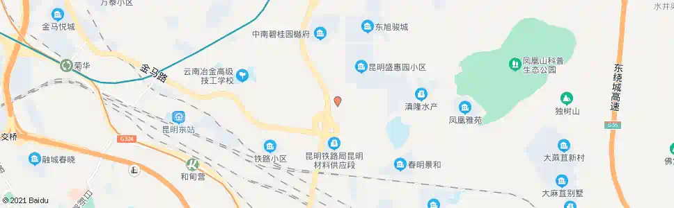 昆明砖瓦厂_公交站地图_昆明公交_妙搜公交查询2025