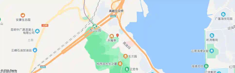 昆明高峣村_公交站地图_昆明公交_妙搜公交查询2025