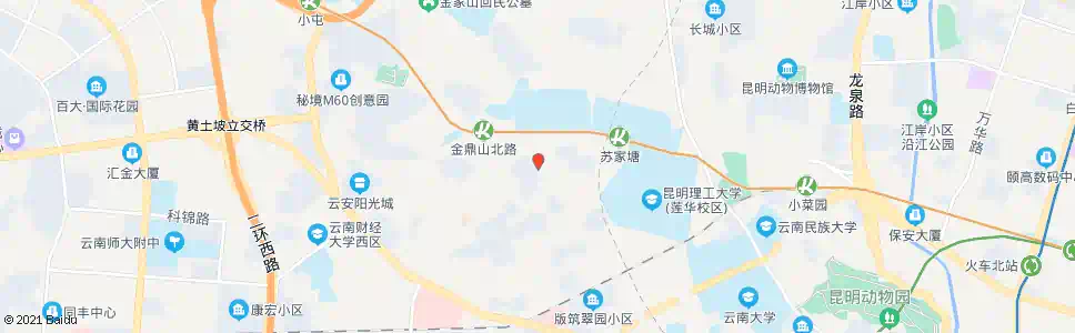 昆明景秀庄园小区(虹山东路)_公交站地图_昆明公交_妙搜公交查询2025