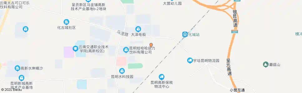 昆明马金铺(高新开发区管委会)_公交站地图_昆明公交_妙搜公交查询2025