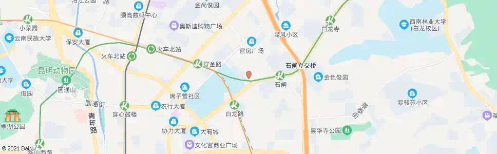 昆明新迎北路口_公交站地图_昆明公交_妙搜公交查询2025