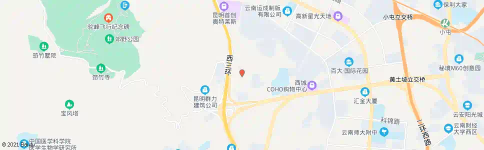 昆明班庄村_公交站地图_昆明公交_妙搜公交查询2025